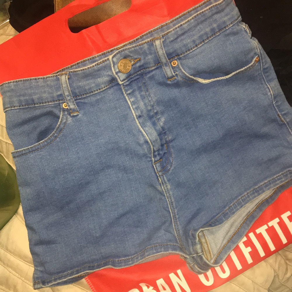 Blue BDG JEAN SHORTS